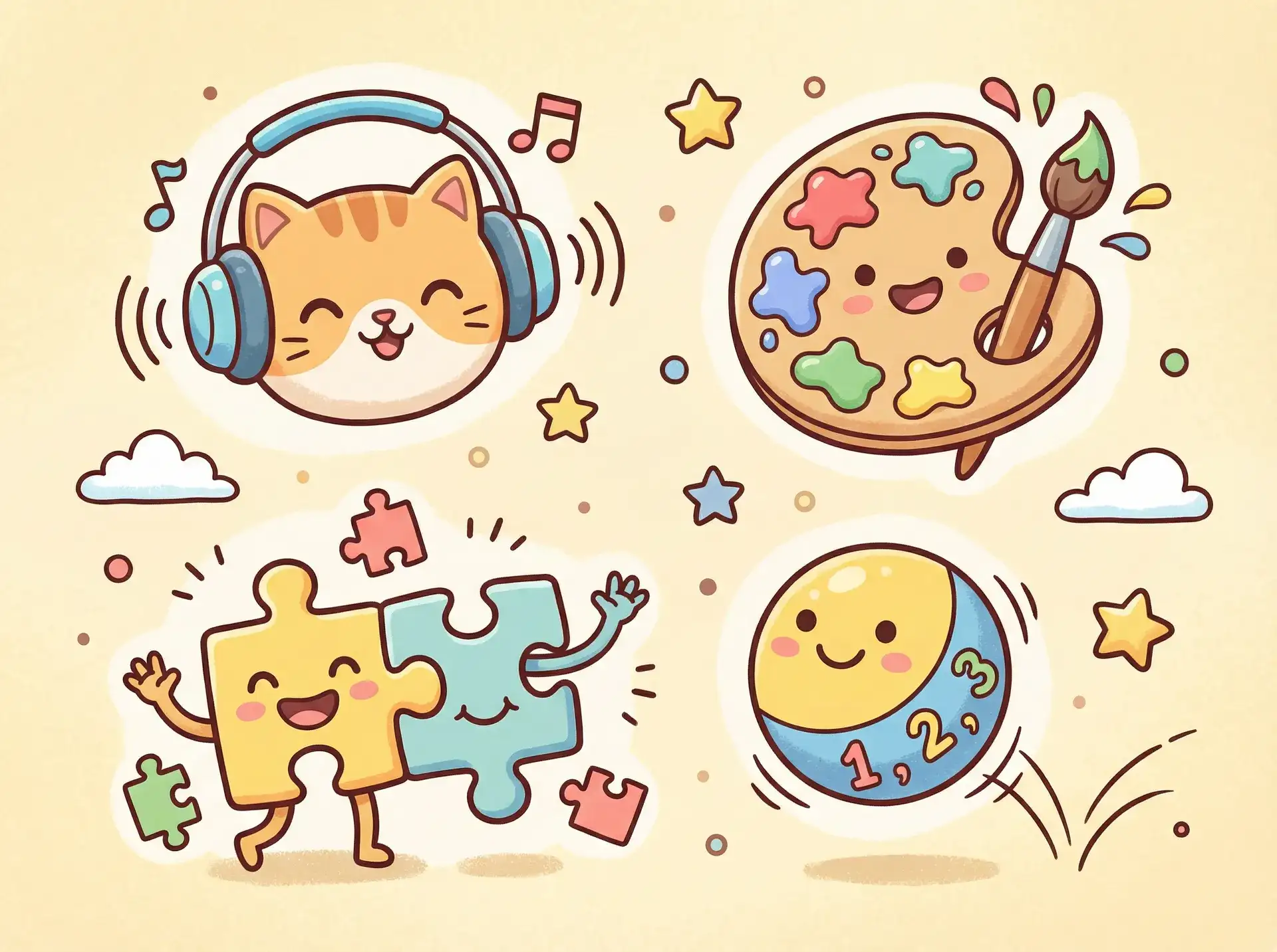 小朋友的手工作品 - kyonyuu 益智创作